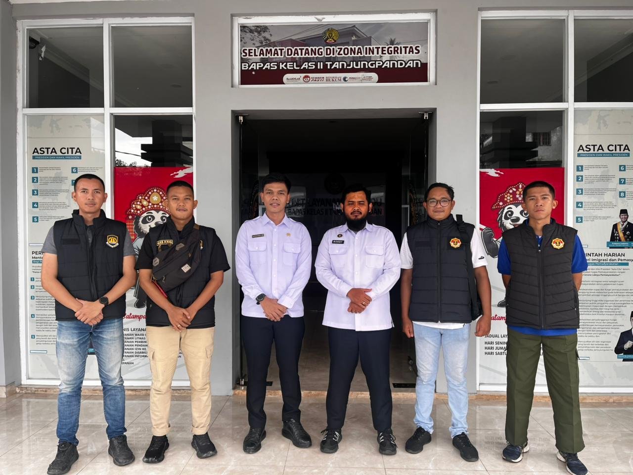 Bapas Tanjungpandan Mantapkan Sinergitas Strategis Bersama Kanim Kelas II TPI Tanjungpandan